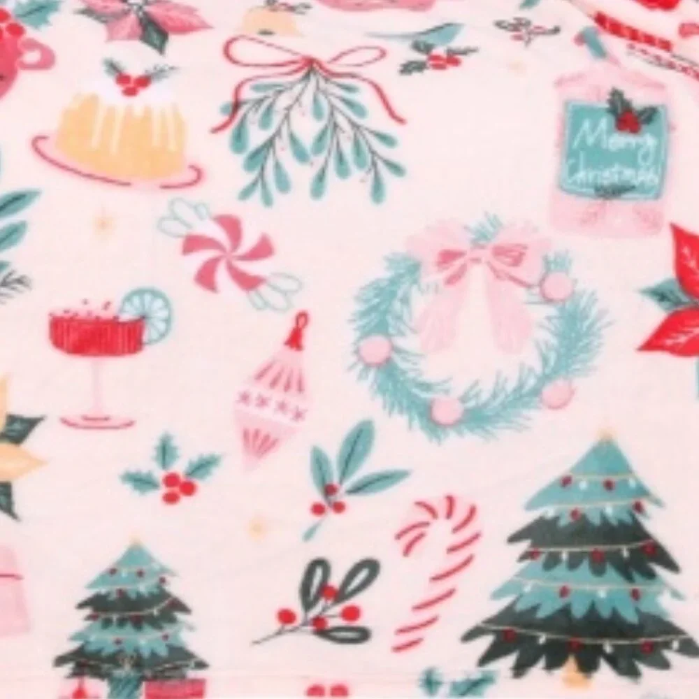 Palmetto Moon Ultra Soft Fleece Christmas Throw 52